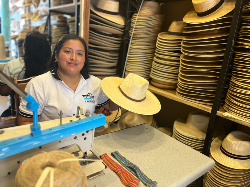 Guatemalan Hat Craftswoman 