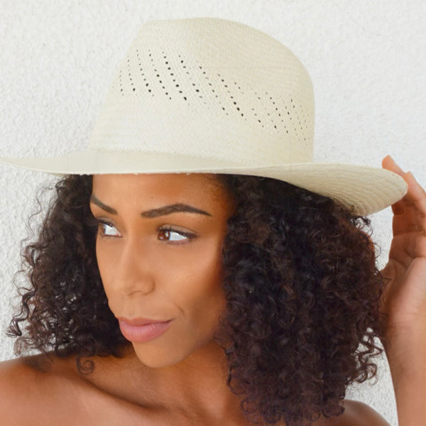 Elegant and lightweight Rowan Toquilla straw hat for timeless style