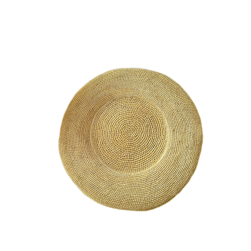 Sustainably made, crushable toquilla straw sun hat, perfect for any adventure