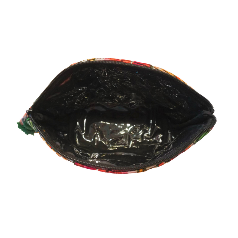 Embroidered Cosmetic Bag Set