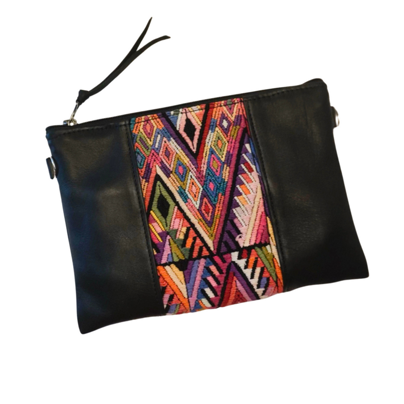 Vintage Convertible Crossbody Bag in Midnight