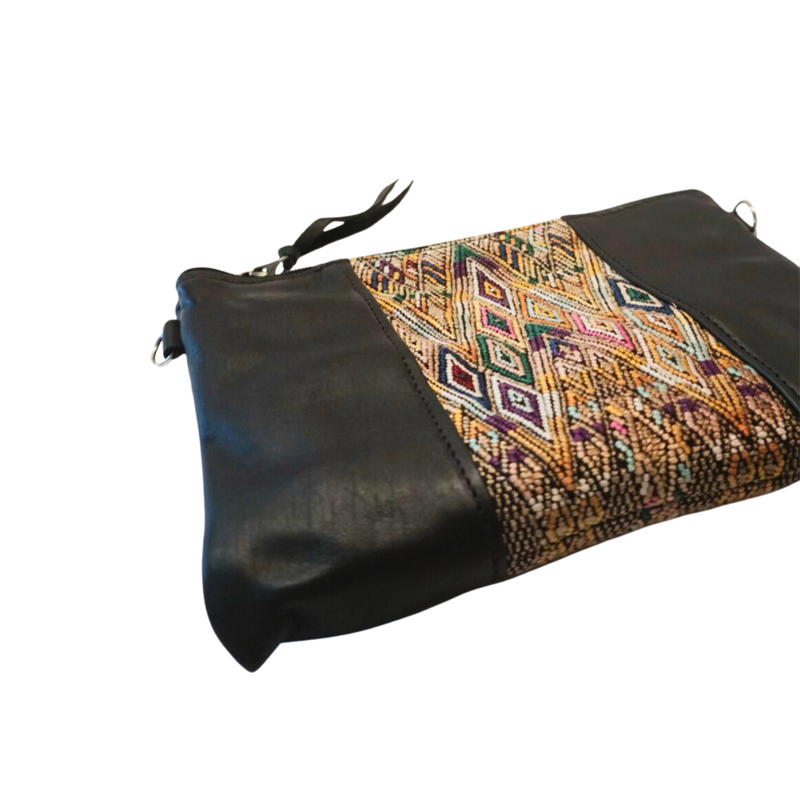 Vintage Convertible Crossbody Bag in Midnight