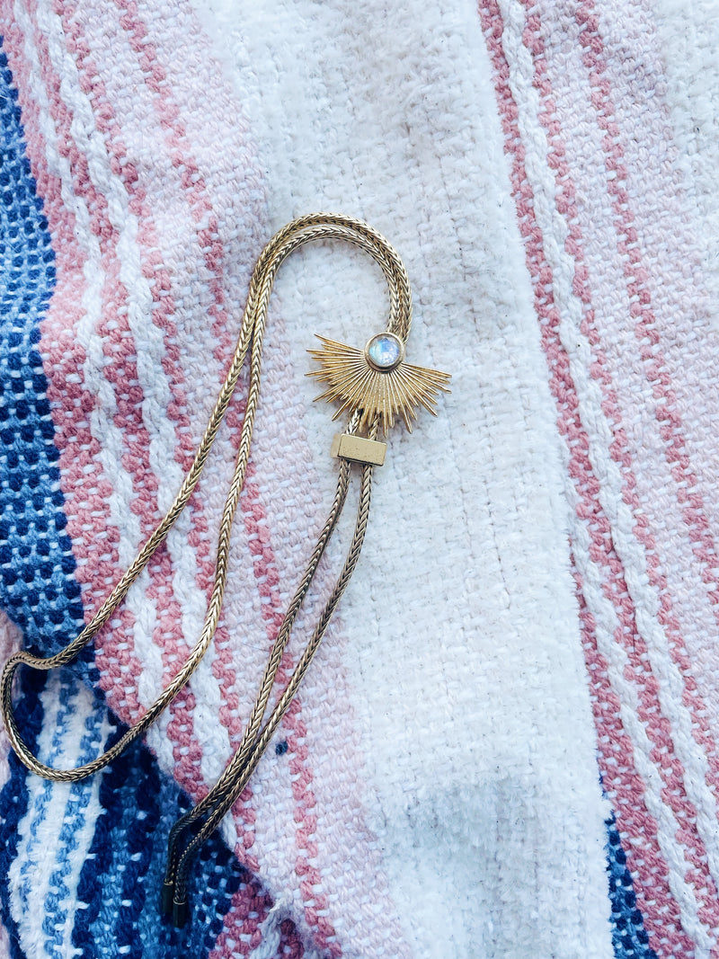 Convertible Hat Band/Bolero - Moonstone
