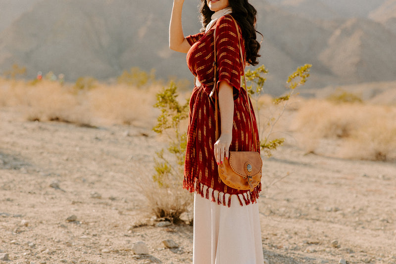 Beet Red Kimono