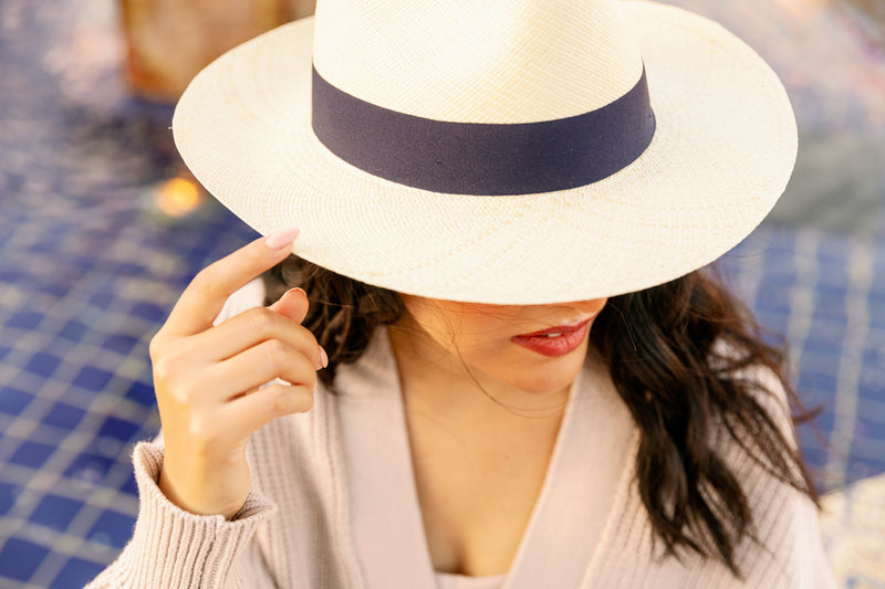 Resort Hat: Birdie, lined with 100% organic cotton for added comfort.