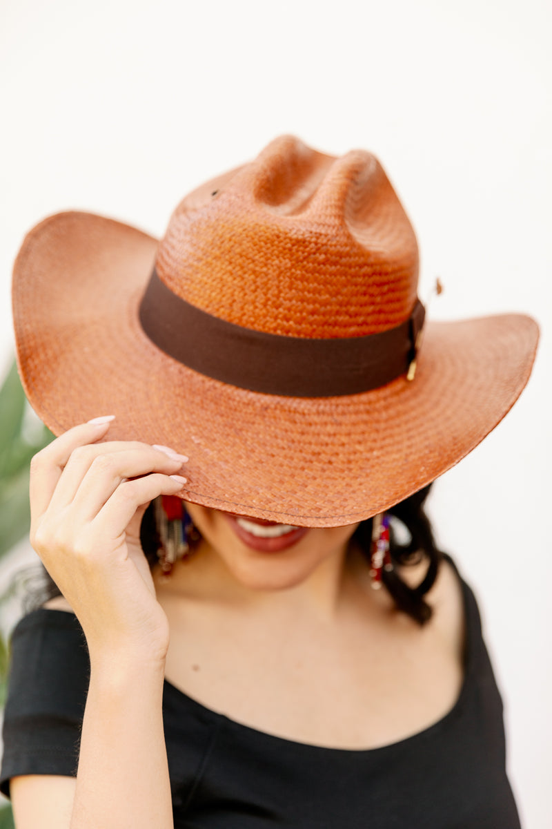 The Stagecoach Hat: Remi, lined with 100% organic cotton for comfort.