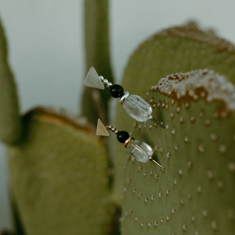 Elevate your style with the ethically sourced Blue Tiger's Eye Hat Stick Pin, providing clarity and personal power, available at Sol Authentica